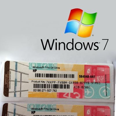 Genuine Windows 7 Professional Product Key 64 Bit Serial OEM Package Global Version